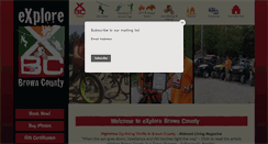 Desktop Screenshot of explorebrowncounty.com